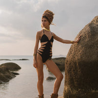 Jasmin Black One-Piece Swimsuit | Ibiza Magic Fashion